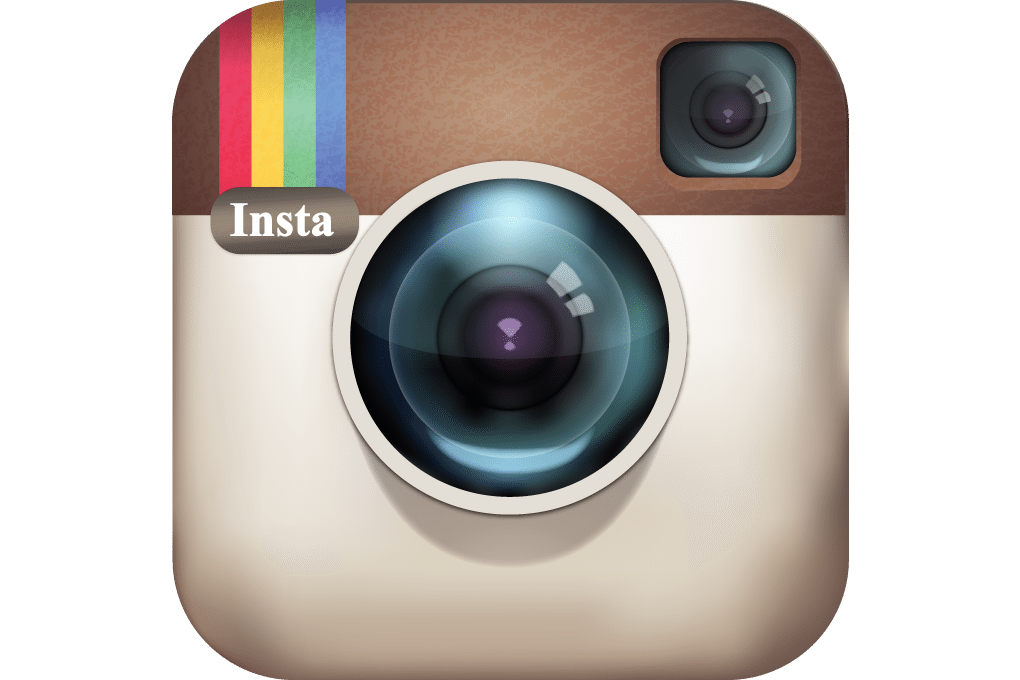 instagram logo vector image
