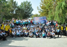  Smile Charity group together with Hamrekaban Espadana cycling group