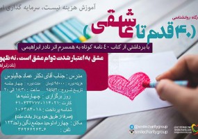 ورشة علم النفس 40 خطوة إلي تبلور العشق (الجلسة الأولی)